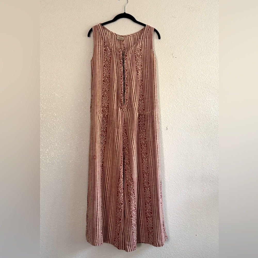 From Mila Jumpsuit Size XS/S Striped Sleeveless Boho Travel